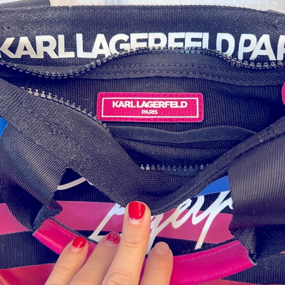 Karl Lagerfeld small shop bag, k/ signature!!!!! - Picture 4 of 6